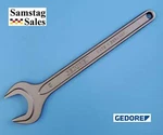 Gedore 894 Single Open End Wrench 41MM For Mercedes Drive Shaft Lock Nut. Fixed Price $45.70.
