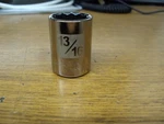 Craftsman 13/16 12 Point Socket 1/2 Dr Easy Read Dual Mark G2D Usa P/n 34653. Fixed Price $24.99.