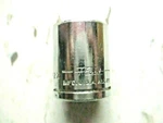 Fleet 1222 Usa Alloy Pt Point 3/8" Drive 11/16" Sae Socket Chrome Vintage. Fixed Price $5.90.