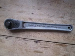 Snap On S-71 1/2" Drive Heavy Duty Old School Ratchet Wrench Spanner Used. Fixed Price $103.24.