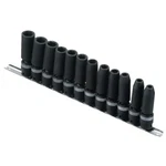 Genius Tools Piece 3/8" Dr. Metric Deep Swivel Impact Socket Set TG-312MD. Fixed Price $223.30.
