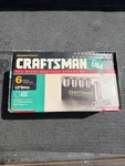 Rare Sears Craftsman Usa Nos 1/2 Drive Metric Deep Socket Set Metal Tray 34426. Fixed Price $189.00.