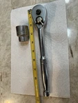 Vintage Powr-kraft 84W4865 1/16 12PT. 1/2 Socket And Promark Rachet. Fixed Price $10.00.