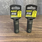 Lot Of Dewalt DW2289 Impact Ready Deep Socket 11/16" 3/8 Drive New. Fixed Price $6.83.