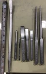 Vtg (lot Of 8) Craftsman Wf Cold Chisel Pin Punch 4283 42975 42903 Usa Made. Fixed Price $40.00.