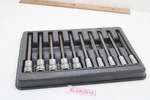 Snap-on 210EFTXL T8 T50 3/8" Drive Piece Chrome Extra Long Torx Socket Set. Fixed Price $463.99.