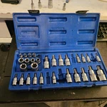 Cornwell Tools Cbs MTX34S Socket Set With Case. Some Replacements Were Made. Fixed Price $80.00.