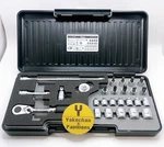 Koken P2285Z Z-eal 1/4" Socket Wrench Extension Bar Set 26 Pcs With Case. Fixed Price $235.44.