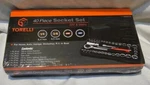 Torelli Tools 40 Piece Socket Set Sae & Metric 1/4 3/8 Drive INV00518 New Sealed. Fixed Price $15.35.