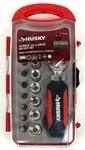 Husky 19-PC 1/4" Drive Socket Set (4,5,6,7,8,9,10,12MM & Slotted/philips/hex). Fixed Price $11.99.