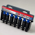 Crescent (7 Pc) Assorted Sizes 1/2 In. Metric 6 Point Hex Bit Socket Set Cimbs. Fixed Price $22.40.