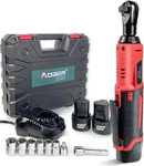 Cordless Ratchet Wrench Set 3/8" 12V Power Tool Kit 2PC Battery/charger. Fixed Price $90.63.