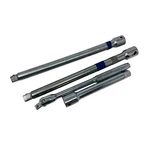 4 Pcs Craftsman, Armstrong, Allen 1/2 In Drive Extension Bar And Stanley Ratchet. Fixed Price $36.00.