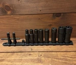 Matco Tools TSS9DA 3/8" Drive Deep Twist Socket Set - Pc (missing #1). Fixed Price $119.95.