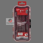 Milwaukee Shockwave Impact 7 Pc Hammer Drill Bit Concrete Set Packout 48-20-9052. Fixed Price $29.98.