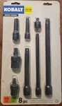 New Kobalt Drive Accessory Set 80730 Impact Ready Free Shpping Great Gift Idea. Fixed Price $49.00.
