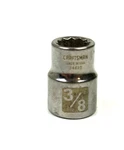 Craftsman 3/8" 12 Point Shallow Chrome Easy Read Socket Drive 34632 Usa. Fixed Price $5.00.