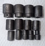 Wright Tool 1/2 Drive Point Standard Impact Socket Set 13 Pc ,7/16,TO, 1/4. Fixed Price $120.00.