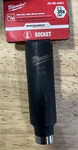 Milwaukee 49-66-4461 3/8" Deep Socket 6PT. 1/2" Drive Impact. Fixed Price $5.00.