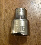 Craftsman Usa 5/16" Socket Point 3/8" Drive 45822 Easy Read. Fixed Price $9.50.