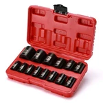 14 Pieces 1/2-INCH Drive Shallow Impact Socket Set, Metric, 6-POINT, 11MM 32MM. Fixed Price $29.99.
