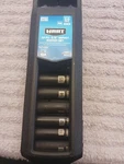 Hart 10-PIECE 3/8-INCH Drive Mm Impact Socket Set HHMTB004 New. Fixed Price $29.99.