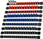 Pcs Socket Holder Organizer Mountable Sliding Rail Rack 129 Slot 14 Inch Abs. Fixed Price $21.99.