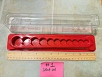 Snap On Empty 11PC. Socket Magnet Tray Holder PAKTY240 Cover PAKLD092 3/8 Dr.sae. Fixed Price $29.95.