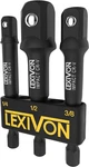 Impact Socket Adapter Set 3PC 1/4 3/8 1/2 Drive Drill To LX-101. Fixed Price $52.99.