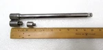 Craftsman 10" Extension H44132 Also 1/2"-3/8"-1/4" Adapters H4259/ H4256. Fixed Price $30.00.