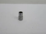 Matco A7M6B, 7MM Standard Socket, 1/4" Drive, Point. Fixed Price $20.00.
