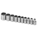 Sk Tools 4946 1/4" Drive 12-POINT Standard Sae Chrome Socket Set, 10 Pieces. Fixed Price $60.55.