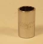 Challenger By Proto Socket # -1216. 1/2" Point Hex 3/8" Driver. Fixed Price $12.00.
