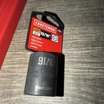 $14 Impact Socket Sears Craftsman 1/2 Drive 13/16 CMMT15855 Sae 6PT Nos. Fixed Price $14.00.