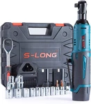 Cordless Electric Ratchet Wrench Set, 3/8" 400 Rpm 12V Power Dr. Fixed Price $135.61.