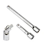 Senzeal Cr-v Steel 1/4-INCH Universal Joint Socket With 2 One Size, 1/4". Fixed Price $10.36.
