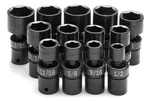 Sk Tools 13 Piece 1/2" Drive Fractional Swivel Impact Socket Set (34300). Fixed Price $567.56.