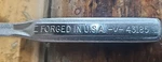Vintage Craftsman -v- 43185, 1/4" Drive Quick Release Ratchet, Forged Usa. Fixed Price $16.00.