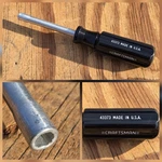 Sears Craftsman Magnetic Black Handle Nut Bit Screwdriver 43373 Usa Vgc. Fixed Price $14.99.