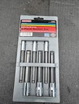 Sears Craftsman Usa Nos 6PC Metric Long Ball End Hex Bit Sockets 1/4 3/8 42607. Fixed Price $159.00.