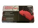 Sunex 7PC 3/8" Sae 6PT Universal Impact Sockets Set Tools Drive Swivel 3654. Fixed Price $82.99.