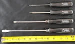 Alltrade Professional Screwdrivers Black Handle Slotted Phillips Awl Set. Fixed Price $14.95.