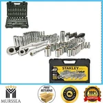 Sae Metric Mechanics Tool 85-PIECE Ratchet & Socket Sets 1/4 In. And 3/8. Fixed Price $50.99.