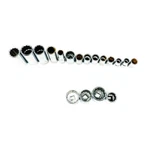 Stanley Workmaster 86-287 6, 12 Pt 3/8 In Drive Socket Set, Made Usa, 18 Pcs. Fixed Price $23.77.