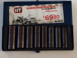 Illinois Industrial Tool Sae 6-POINT Long Impact Sockets- Set Of 8. Fixed Price $37.95.