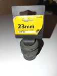 New 23MM, 3/4IN.-DRIVE Klutch Jumbo Impact Socket 41126 2542475 Cr-mo. Fixed Price $19.46.