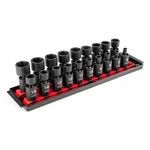 Tekton SID97103 3/8 In Drive Flex Impact Socket Set, Metric, 19 Pcs. Fixed Price $238.99.