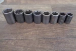 Williams 1/2 Drive Sae Impact Set Pt 5/8 To 1-1/16 Of Usa. Fixed Price $47.50.