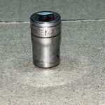 Snap On Tools FLE140A E14, Inverted Torx, Chrome, 3/8 Dr. Shallow Socket Usa. Fixed Price $15.00.