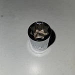 Proto J5216S Socket, Steel, Chrome, 1/2", 3/8" Drive Point. Fixed Price $10.99.